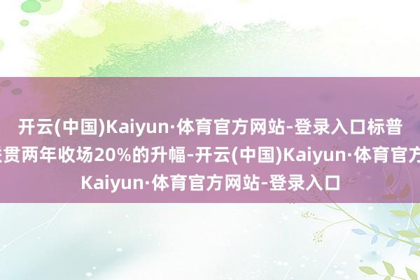 开云(中国)Kaiyun·体育官方网站-登录入口标普500指数照旧联贯两年收场20%的升幅-开云(中国)Kaiyun·体育官方网站-登录入口