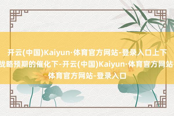 开云(中国)Kaiyun·体育官方网站-登录入口上下切及内需战略预期的催化下-开云(中国)Kaiyun·体育官方网站-登录入口