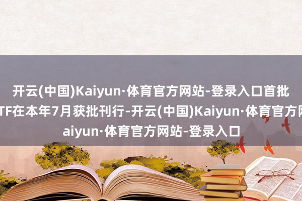 开云(中国)Kaiyun·体育官方网站-登录入口首批10只科创债ETF在本年7月获批刊行-开云(中国)Kaiyun·体育官方网站-登录入口