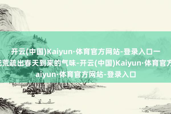 开云(中国)Kaiyun·体育官方网站-登录入口一簇簇金黄色的花荒疏出春天到来的气味-开云(中国)Kaiyun·体育官方网站-登录入口
