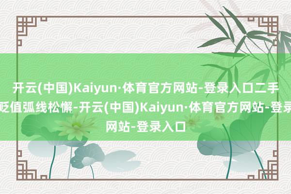 开云(中国)Kaiyun·体育官方网站-登录入口二手豪车贬值弧线松懈-开云(中国)Kaiyun·体育官方网站-登录入口