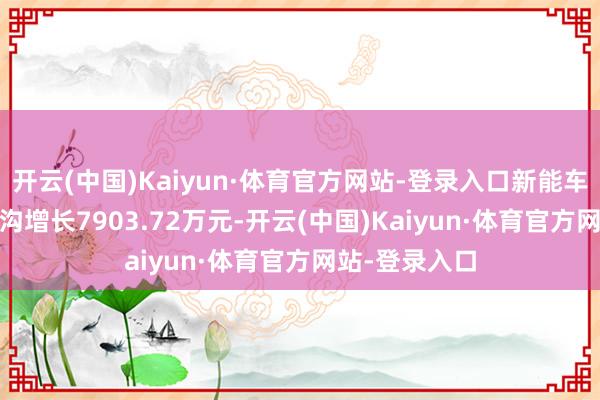 开云(中国)Kaiyun·体育官方网站-登录入口新能车ETF近1周鸿沟增长7903.72万元-开云(中国)Kaiyun·体育官方网站-登录入口