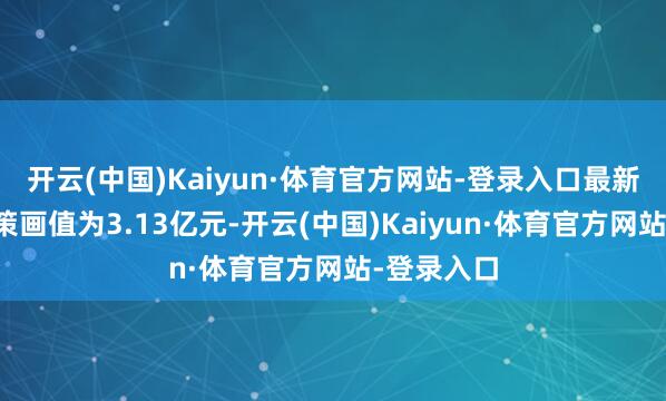开云(中国)Kaiyun·体育官方网站-登录入口最新钞票净值策画值为3.13亿元-开云(中国)Kaiyun·体育官方网站-登录入口