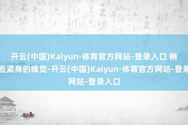 开云(中国)Kaiyun·体育官方网站-登录入口 稍稍有些紧身的嗅觉-开云(中国)Kaiyun·体育官方网站-登录入口